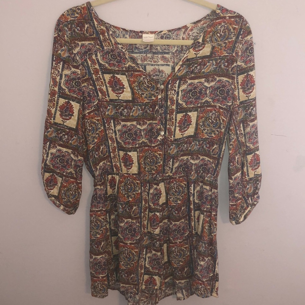 Western Style Romper